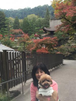 愛妻と愛犬とお散歩！